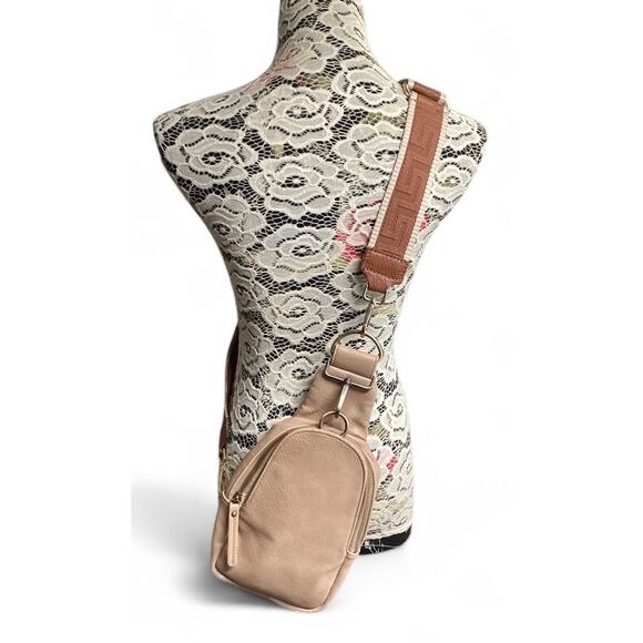Urban Originals Anthropologie Sling Bag in the color in beige - Picture 2 of 6